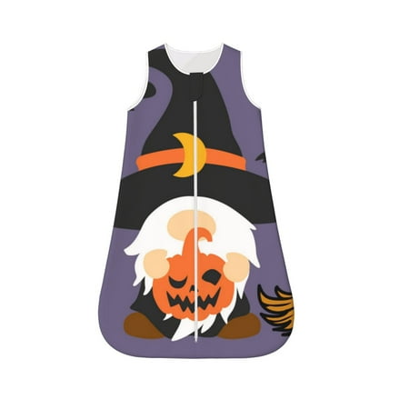 Honeii Halloween Gnomes Print Unisex Babies Sleepbag Wearable Blanket Baby Sleeveless Sleeping Bag-Large
Honeii Halloween Gnomes Print Unisex Babies Sleepbag Wearable Blanket Baby Sleeveless Sleeping Bag-Large