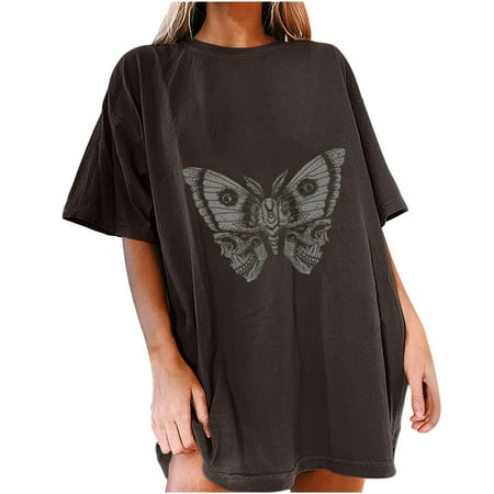 Long Sleep Shirt Women T Shirt Short-sleeve Casual Loose Top Shirts Women T Shirt for Summer
Long Sleep Shirt Women T Shirt Short-sleeve Casual Loose Top Shirts Women T Shirt for Summer