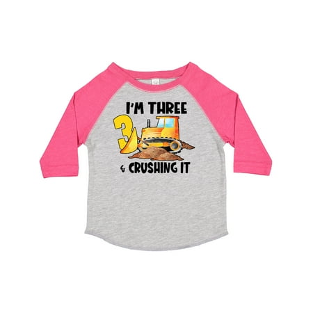 Inktastic I m 3 and Crushing It Construction 3rd Birthday Gift Toddler Boy or Toddler Girl T-Shirt
Inktastic I m 3 and Crushing It Construction 3rd Birthday Gift Toddler Boy or Toddler Girl T-Shirt
