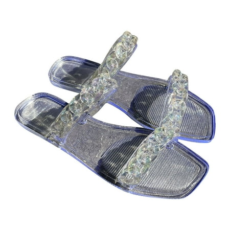 Kukoosong Womens Sandals Summer Sandals For Women Flat Slip On Sandals Roman Shoes Open Toe Casual Sandals Slippers Flat Sandals for Women Clear 37
Kukoosong Womens Sandals Summer Sandals For Women Flat Slip On Sandals Roman Shoes Open Toe Casual Sandals Slippers Flat Sandals for Women Clear 37