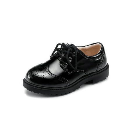 Avamo Children Flats Faux Leather Dress Shoes Comfort Loafers Boy Loafer Kids Round Toe Uniform Casual Shoe Bright Black 13C
Avamo Children Flats Faux Leather Dress Shoes Comfort Loafers Boy Loafer Kids Round Toe Uniform Casual Shoe Bright Black 13C