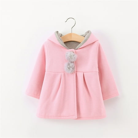 TOWED22 Baby Coat Toddler Baby Boys Girls Winter Fleece Jacket Small Kids Warm Hooded Outwear Coat Pink
TOWED22 Baby Coat Toddler Baby Boys Girls Winter Fleece Jacket Small Kids Warm Hooded Outwear Coat Pink