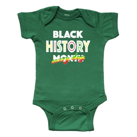 Inktastic Black History Month Every Day Gift Baby Boy or Baby Girl Bodysuit
