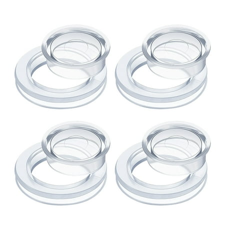 NUOLUX 4 Sets Patio Table Umbrella Hole Ring Transparent Table Umbrella Ring with Caps
NUOLUX 4 Sets Patio Table Umbrella Hole Ring Transparent Table Umbrella Ring with Caps