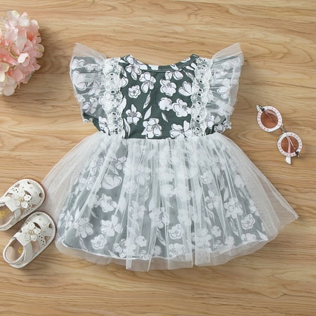 PEASKJP Black Dresses for Girls Children Girls Pleated Short Sleeve Floral Floral Round Neckline Sundress Sundress Girls Dress White 2 Years
PEASKJP Black Dresses for Girls Children Girls Pleated Short Sleeve Floral Floral Round Neckline Sundress Sundress Girls Dress White 2 Years