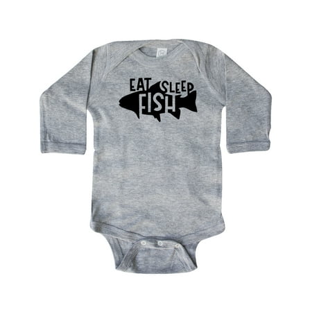 Inktastic Eat Sleep Fish Silhouette Gift Baby Boy or Baby Girl Long Sleeve Bodysuit
Inktastic Eat Sleep Fish Silhouette Gift Baby Boy or Baby Girl Long Sleeve Bodysuit