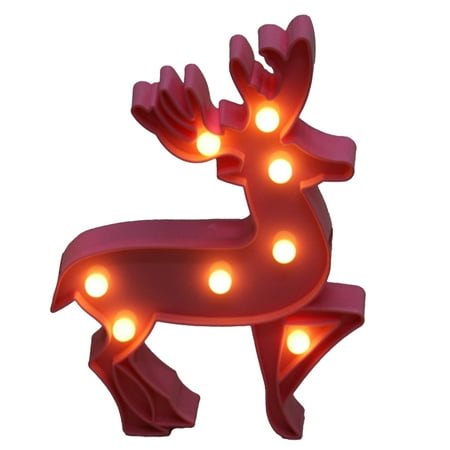 Opolski Night Light Deer Modelling Party Decoration LED Christmas 3D Table Lamp Gift for Home
Opolski Night Light Deer Modelling Party Decoration LED Christmas 3D Table Lamp Gift for Home