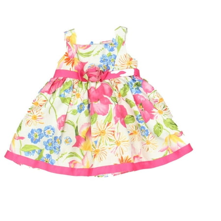 Pre-owned Jenny & Me Girls Pink Flowered Special Occasion Dress size: 18 Months
Pre-owned Jenny & Me Girls Pink Flowered Special Occasion Dress size: 18 Months