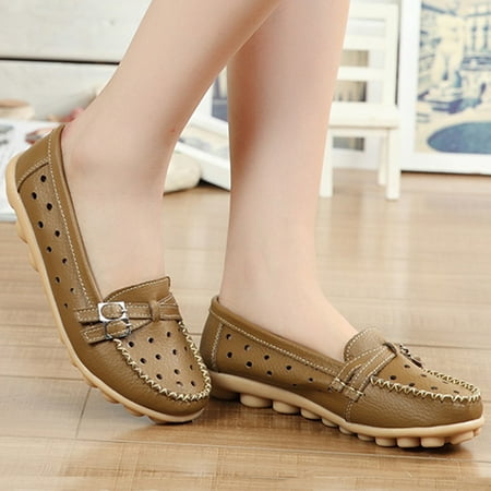 NEGJ Ladies Shoes Casual Hollow Buckle Flat Heel Sole Single Shoes Loafers Shoes Shoes Casual Shoes
NEGJ Ladies Shoes Casual Hollow Buckle Flat Heel Sole Single Shoes Loafers Shoes Shoes Casual Shoes