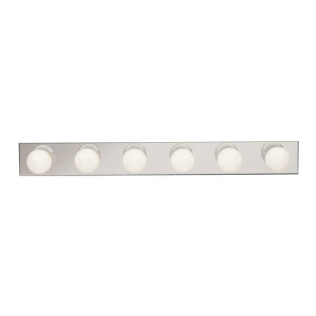 Kichler 626 Bath & Vanity 36 Wide 6-Bulb Bathroom Lighting Fixture - Chrome
Kichler 626 Bath & Vanity 36 Wide 6-Bulb Bathroom Lighting Fixture - Chrome