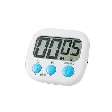Digital Clock Timer Kitchen Timer Digital Timer Electronic Timer Multi Function Electronic Timer Big LED Display Learning Management Timer For Work StudyWhite
Digital Clock Timer Kitchen Timer Digital Timer Electronic Timer Multi Function Electronic Timer Big LED Display Learning Management Timer For Work StudyWhite