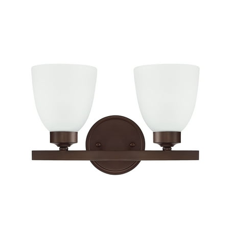 Capital Lighting 114321-333 Jameson 2 Light 13 Wide Bathroom Vanity Light - Bronze
Capital Lighting 114321-333 Jameson 2 Light 13 Wide Bathroom Vanity Light - Bronze