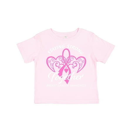 Inktastic Staying Strong Together with Pink Breast Cancer Ribbon Gift Toddler Boy or Toddler Girl T-Shirt
Inktastic Staying Strong Together with Pink Breast Cancer Ribbon Gift Toddler Boy or Toddler Girl T-Shirt