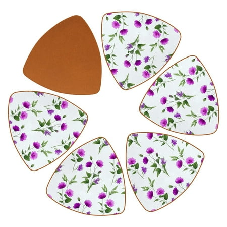YZUOUZY Coasters Coaster 6 Pack Triangle Microfiber Leather Bar Coasters Hundred Flowers Rose
YZUOUZY Coasters Coaster 6 Pack Triangle Microfiber Leather Bar Coasters Hundred Flowers Rose