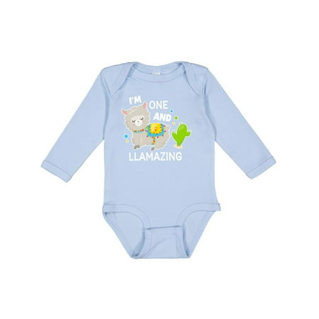 Inktastic Im One and Llamazing with Llama and Cactus Boys or Girls Long Sleeve Baby Bodysuit
Inktastic Im One and Llamazing with Llama and Cactus Boys or Girls Long Sleeve Baby Bodysuit