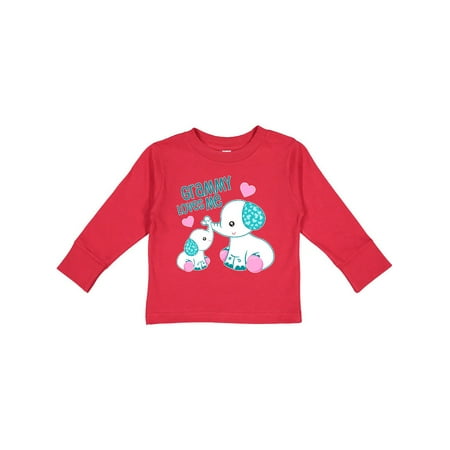 Inktastic Grammy Loves Me-cute elephants Gift Toddler Boy or Toddler Girl Long Sleeve T-Shirt
Inktastic Grammy Loves Me-cute elephants Gift Toddler Boy or Toddler Girl Long Sleeve T-Shirt