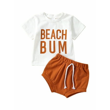 Wassery Infant Baby Boys Clothes White Short Sleeve Letter Print T-shirt Tops and Solid Color Drawstring Elastic Shorts 2pcs Summer Casual Outfit Set 0-12M
Wassery Infant Baby Boys Clothes White Short Sleeve Letter Print T-shirt Tops and Solid Color Drawstring Elastic Shorts 2pcs Summer Casual Outfit Set 0-12M