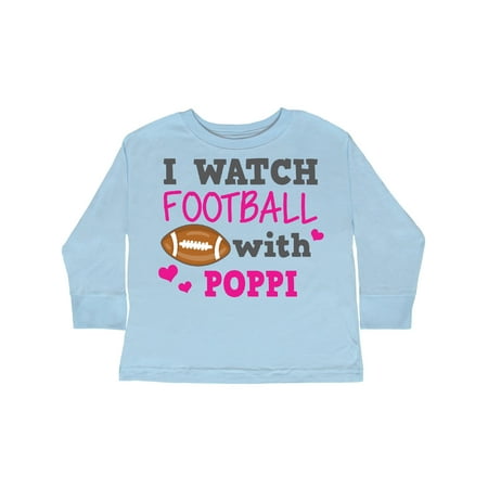 Inktastic I Watch Football with My Poppi Gift Toddler Toddler Girl Long Sleeve T-Shirt
Inktastic I Watch Football with My Poppi Gift Toddler Toddler Girl Long Sleeve T-Shirt