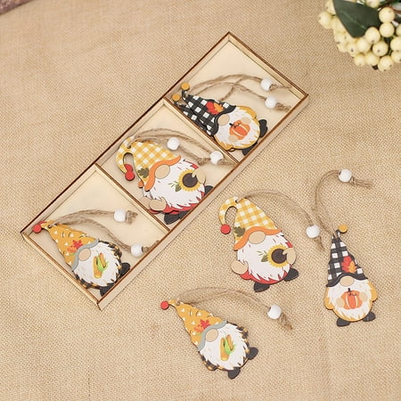 TALKVE Simple lightweight and wear resistant Thanksgiving Ornament Painted Wooden Doll Pendant Pendant
TALKVE Simple lightweight and wear resistant Thanksgiving Ornament Painted Wooden Doll Pendant Pendant