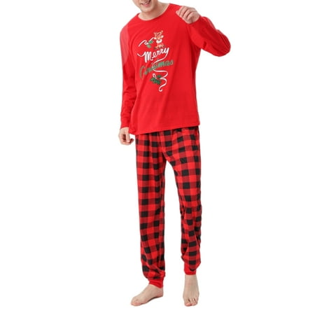 Tmosphere Christmas Pajamas Holiday Family Plaid Printed Sleepwear Long Sleeve Round Neck Xmas Loungewear MEN L
Tmosphere Christmas Pajamas Holiday Family Plaid Printed Sleepwear Long Sleeve Round Neck Xmas Loungewear MEN L
