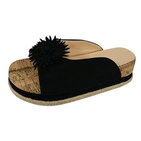 Alueeu ladies shoes casual Women s Sandals Open Toe Thick Bottom Comfortable Casual Shoes Roman Slippers Black 38
Alueeu ladies shoes casual Women s Sandals Open Toe Thick Bottom Comfortable Casual Shoes Roman Slippers Black 38