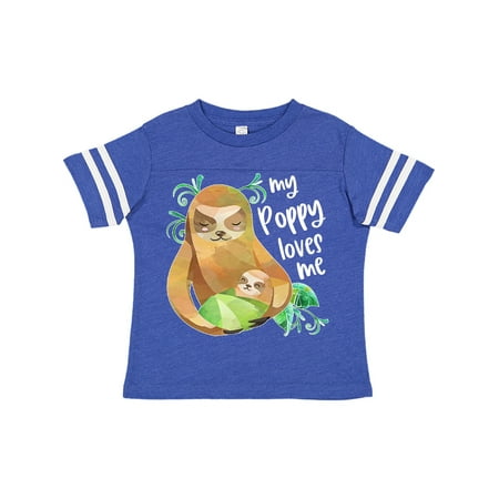 Inktastic My Poppy Loves Me- Cute Sloth and Baby Gift Toddler Boy or Toddler Girl T-Shirt
Inktastic My Poppy Loves Me- Cute Sloth and Baby Gift Toddler Boy or Toddler Girl T-Shirt
