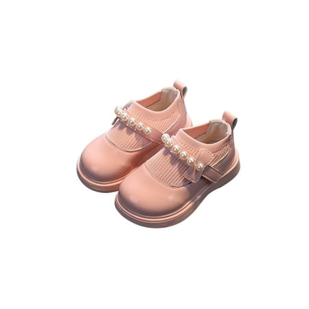 Seyurigaoka Little Girl s Artificial PU Princess Shoes Fashion Pearl Knit Stitching Slip-on Flat
Seyurigaoka Little Girl s Artificial PU Princess Shoes Fashion Pearl Knit Stitching Slip-on Flat