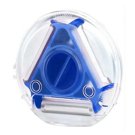 Fruit Peeler 3-in-1 Stainless Steel Vegetable Slicer Rotating Handle Kitchen Shredder Blue
Fruit Peeler 3-in-1 Stainless Steel Vegetable Slicer Rotating Handle Kitchen Shredder Blue