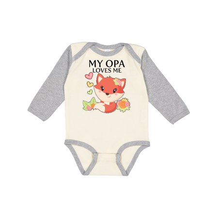 Inktastic My Opa Loves Me- Little Fox Gift Baby Boy or Baby Girl Long Sleeve Bodysuit
Inktastic My Opa Loves Me- Little Fox Gift Baby Boy or Baby Girl Long Sleeve Bodysuit