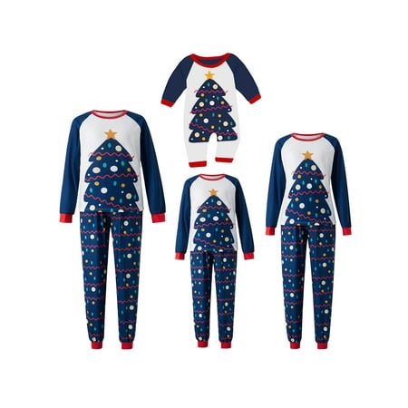 Family Matching Christmas Pajamas Set Tree Printed Tops+Pants Holiday Loungewear Sleepwear Pjs Set for Adult Kids Baby
Family Matching Christmas Pajamas Set Tree Printed Tops+Pants Holiday Loungewear Sleepwear Pjs Set for Adult Kids Baby