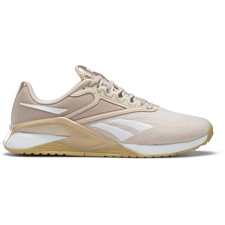 Reebok Women's Nano X2 Cross Trainer Sneaker, Soft Ecru/White/Rose Gold, 11