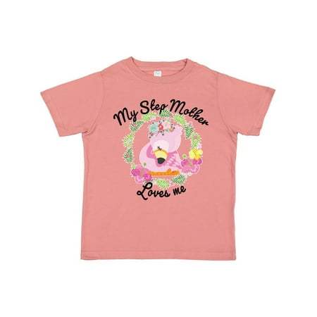 Inktastic Baby Flamingo My Step Mother Loves Me in Flower Wreath Gift Toddler Boy or Toddler Girl T-Shirt
Inktastic Baby Flamingo My Step Mother Loves Me in Flower Wreath Gift Toddler Boy or Toddler Girl T-Shirt