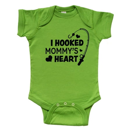 Inktastic I Hooked Mommy s Heart with Fishing Rod Gift Baby Boy or Baby Girl Bodysuit
Inktastic I Hooked Mommy s Heart with Fishing Rod Gift Baby Boy or Baby Girl Bodysuit