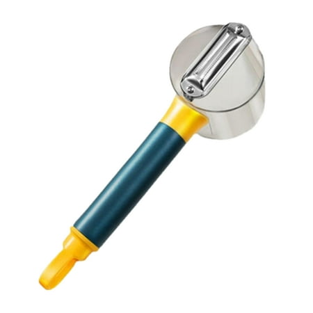 Kitchen Fruit Peeler with Container Multi-Functional Stainless Steel Scraper Household Tool
Kitchen Fruit Peeler with Container Multi-Functional Stainless Steel Scraper Household Tool