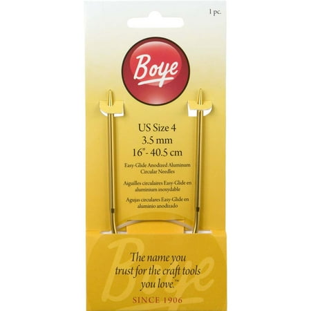 Boye Circular Aluminum Knitting Needles