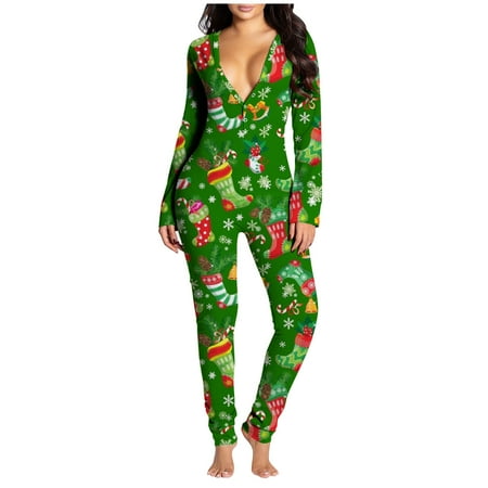 mveomtd Women’s V-Neck Printed Functional Buttoned Flap Jumpsuit Nightgown Supersoft Thick Pajamas Slim Loungewear Family Party Women Rompers Summer
mveomtd Women’s V-Neck Printed Functional Buttoned Flap Jumpsuit Nightgown Supersoft Thick Pajamas Slim Loungewear Family Party Women Rompers Summer