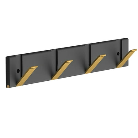 Wall mounted folding hanger space saving hanger for coats hats scarves keys etcBlack gold
Wall mounted folding hanger space saving hanger for coats hats scarves keys etcBlack gold