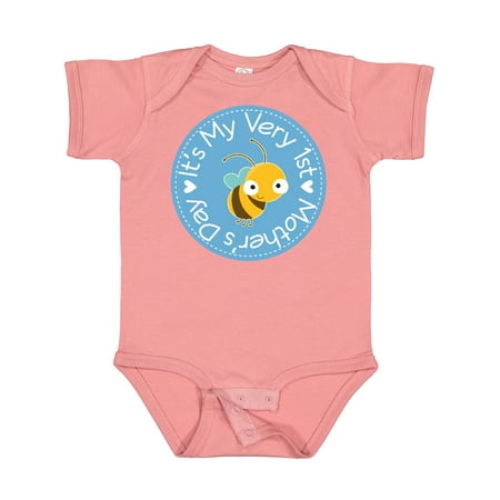 Inktastic 1st Mothers Day Baby Boy Gift Baby Boy or Baby Girl Bodysuit 
Inktastic 1st Mothers Day Baby Boy Gift Baby Boy or Baby Girl Bodysuit