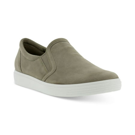 ECCO Womens Soft Classic Slip-On Sneakers Vetiver 8 M