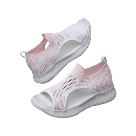 EQWLJWE Sandals Women Breathable Comfort Hollow Out Casual Wedges Mesh Shoes Open Toe Sandals Deals Clearance
EQWLJWE Sandals Women Breathable Comfort Hollow Out Casual Wedges Mesh Shoes Open Toe Sandals Deals Clearance
