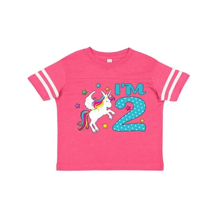 Inktastic I m Two- Unicorn Second Birthday Gift Toddler Boy or Toddler Girl T-Shirt
Inktastic I m Two- Unicorn Second Birthday Gift Toddler Boy or Toddler Girl T-Shirt