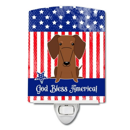 Caroline s Treasures BB3125CNL PatrioticDachshund Red Brown Ceramic Night Light 6x4x3 multicolor
Caroline s Treasures BB3125CNL PatrioticDachshund Red Brown Ceramic Night Light 6x4x3 multicolor