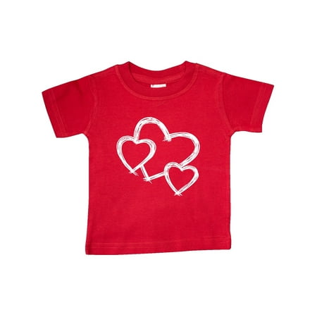 Inktastic Three White Hearts Gift Baby Boy or Baby Girl T-Shirt
Inktastic Three White Hearts Gift Baby Boy or Baby Girl T-Shirt