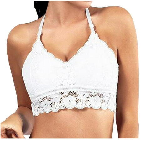 Bigersell Push Up Strapless Bra Fashion Women Lace Backless Solid Strap Wrap Hollow Out Bra Underwear Women Size Halter Sports Bra Style 5295 White 36B
Bigersell Push Up Strapless Bra Fashion Women Lace Backless Solid Strap Wrap Hollow Out Bra Underwear Women Size Halter Sports Bra Style 5295 White 36B