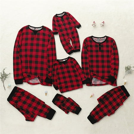 Family pajamas baby plaid romper adult Cartoon pajama party set Sleepwear Nightwear Daddy Mommy And Kid Clothes
Family pajamas baby plaid romper adult Cartoon pajama party set Sleepwear Nightwear Daddy Mommy And Kid Clothes