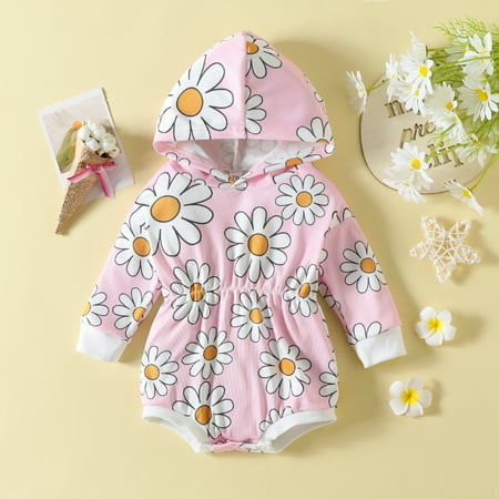 Girls Boys Floral Prints Outfits Long Sleeves Hooded Sweatshirt Romper Cute Clothes
Girls Boys Floral Prints Outfits Long Sleeves Hooded Sweatshirt Romper Cute Clothes