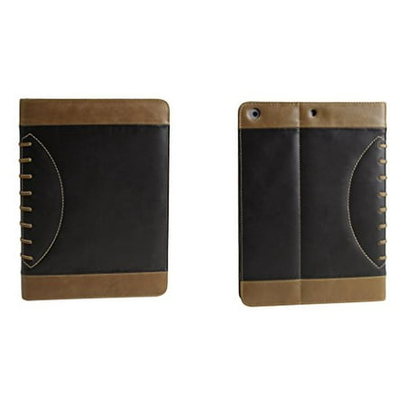 Bear Motion Buffalo Hide Leather Vintage Case for Apple iPad Air 1 and the New iPad 9.7 Inch 2017 Model - Brown