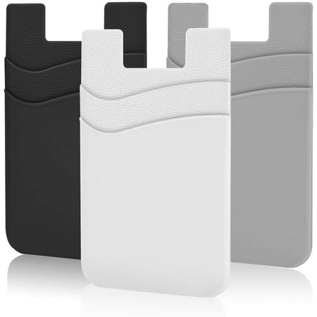 Card Holder for Back of Phone Adhesive Stretchy Fabric Lycra Double Slots Credit Card Sleeves Stick On Wallet Pocket Compatible with iPhone and Most Smartphones
Card Holder for Back of Phone Adhesive Stretchy Fabric Lycra Double Slots Credit Card Sleeves Stick On Wallet Pocket Compatible with iPhone and Most Smartphones