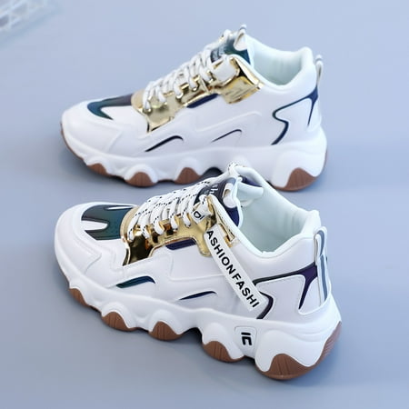 Women‘s Thick Sole Non-slip Thermal Waterproof Colorblock Lace-up Chunky Sneakers
Women‘s Thick Sole Non-slip Thermal Waterproof Colorblock Lace-up Chunky Sneakers