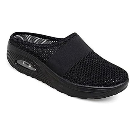 Stamens Women s Slip-On Walking Shoes with Air Cushion Shock-proof Mesh Upper Platform Women s Walking Shoes Slip-On with Air Cushion Shock-proof Mesh Upper Platform Loafers Breathable(41 Black)
Stamens Women s Slip-On Walking Shoes with Air Cushion Shock-proof Mesh Upper Platform Women s Walking Shoes Slip-On with Air Cushion Shock-proof Mesh Upper Platform Loafers Breathable(41 Black)